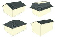 Roof Type Illustrations